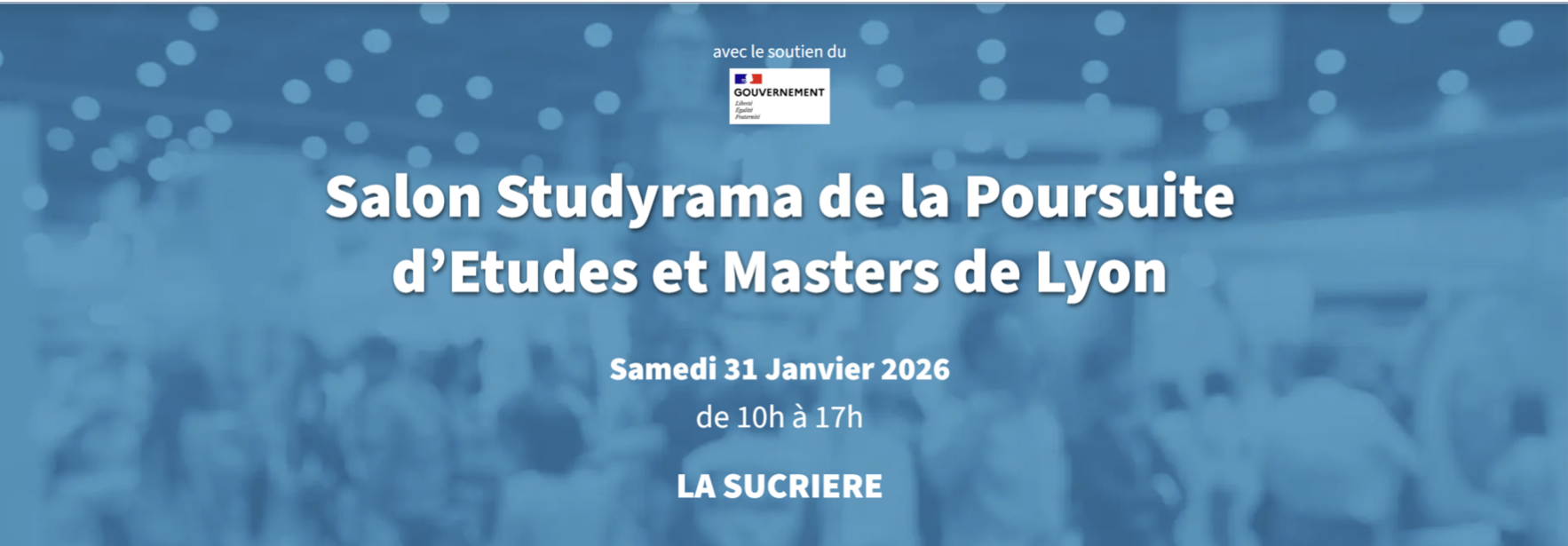 Salon Studyrama des Etudes Supérieures et de l'Alternance de Lyon