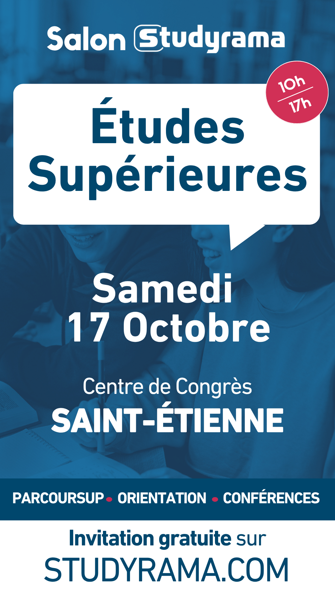 Salon Studyrama des Études Supérieures de Saint-Étienne